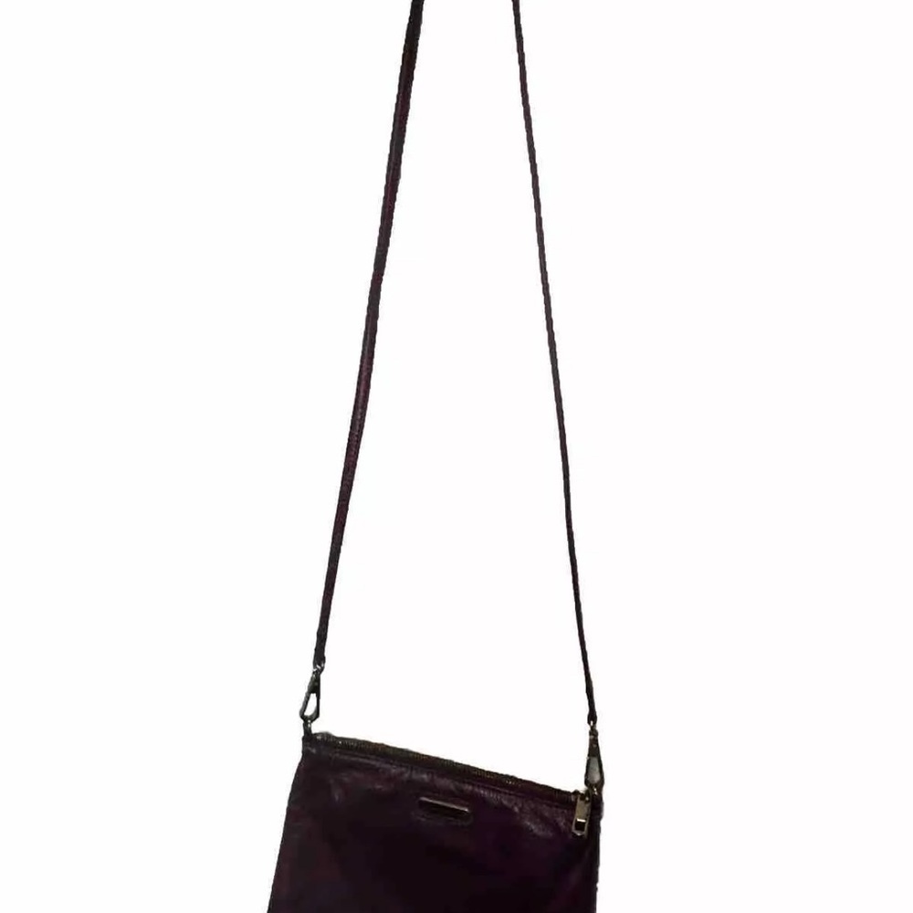 Rebecca Minkoff Purple Leather Crossbody Bag with Sleek Design - Picture 6 of 6